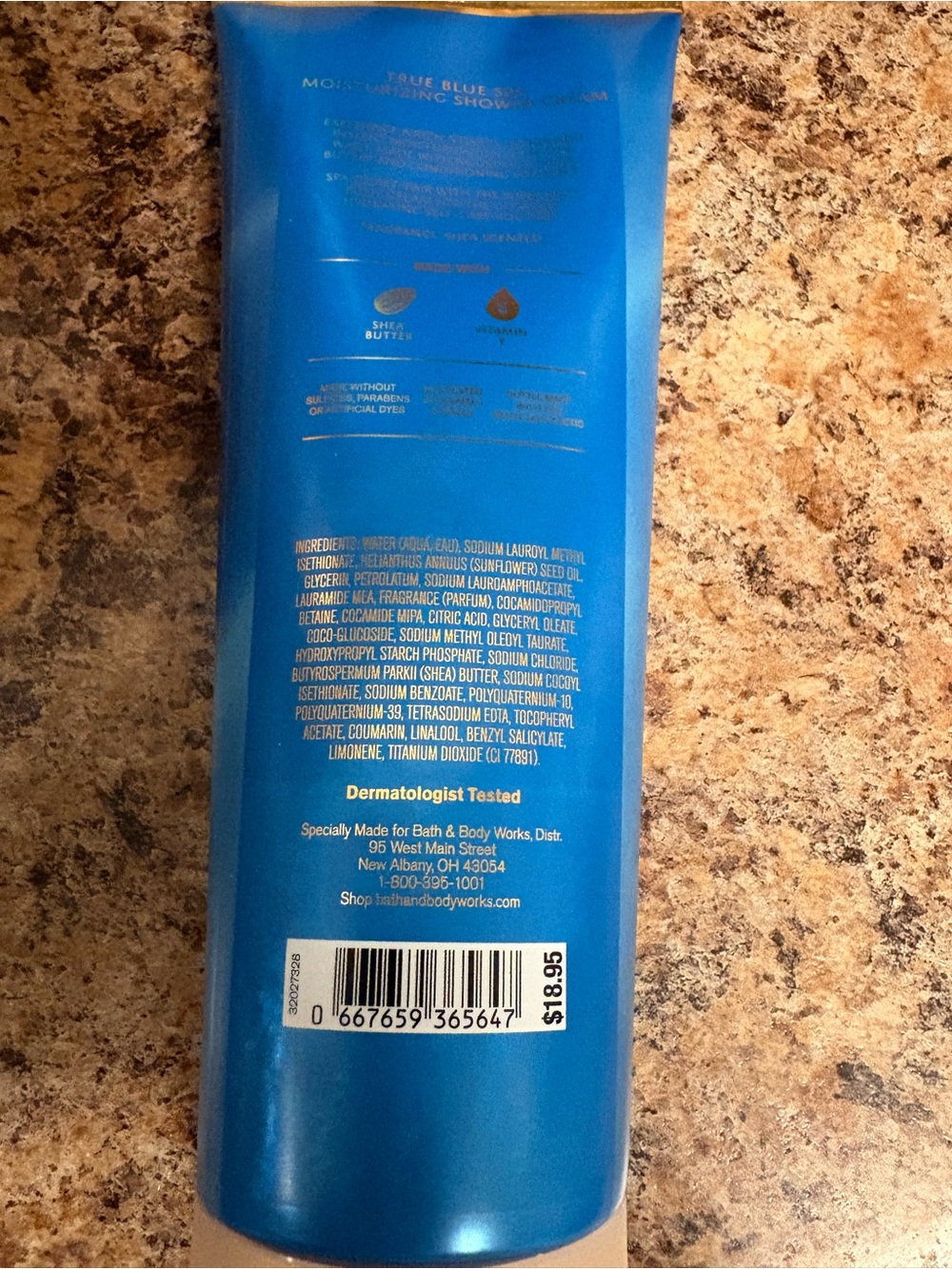 Bath & Body Works True Blue Spa Body Moisturizing Shower & Exfoliation Wash NWT - Picture 5 of 5